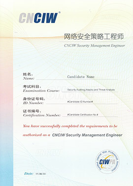 網絡安全策略工程師