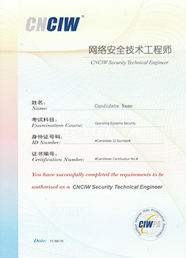 網絡安全技術工程師