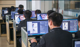 同學們熟練操作軟件