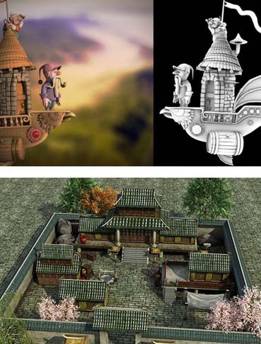 動漫游戲專業學生作品